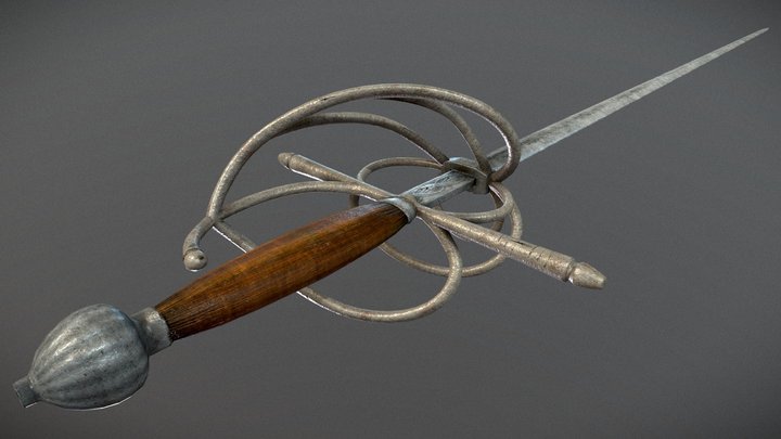 Rapiere 3D Model