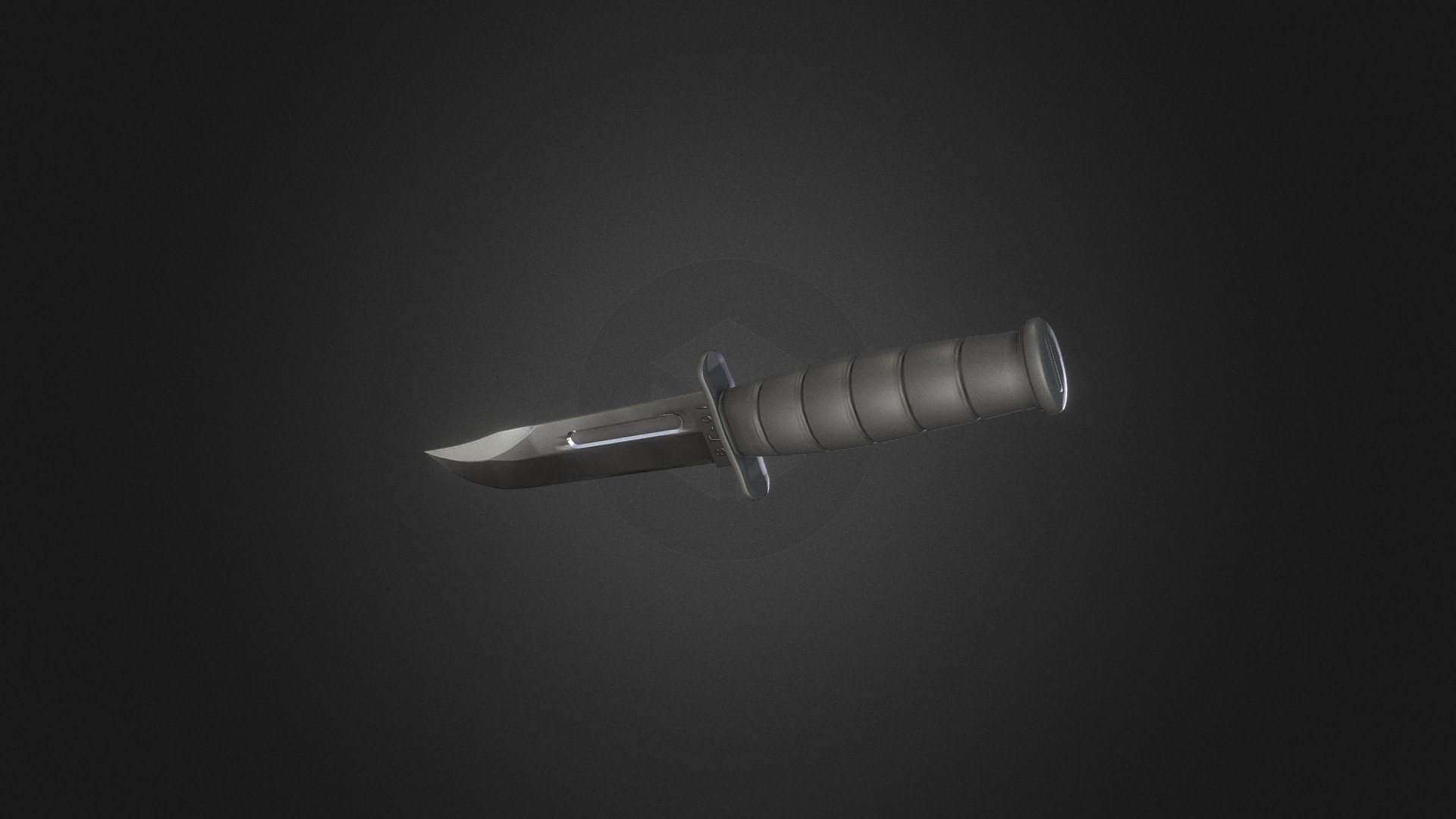 3d Knife - High Poly