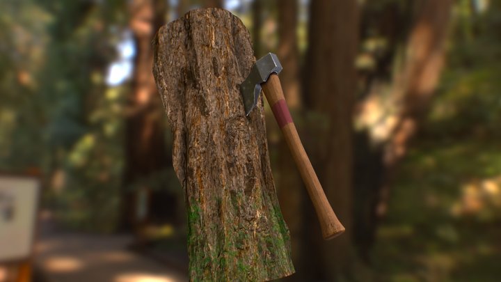 [FREE] Hatchet 3D Model