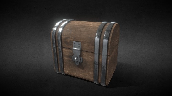 Loot Chest - 8k 3D Model