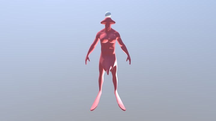 Woke Man 3D Model