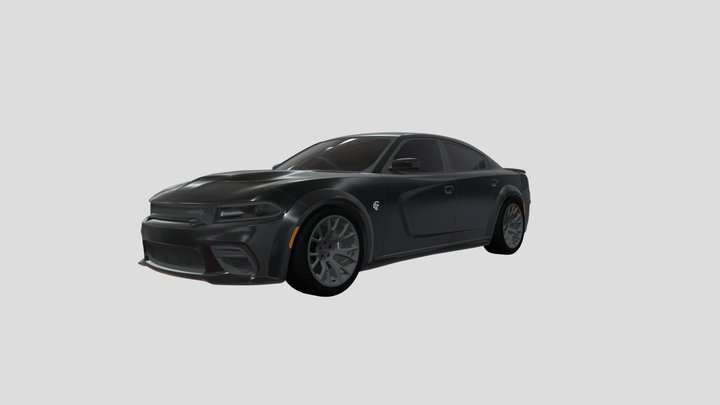 Dodge Charger SRT Hellcat 3D Model
