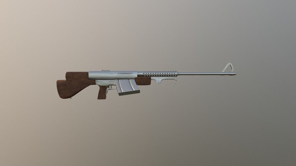 M1941 Johnson - 3D model by damqq [fa21d36] - Sketchfab