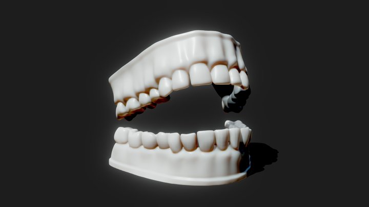 Dentures D Mold 3D Model