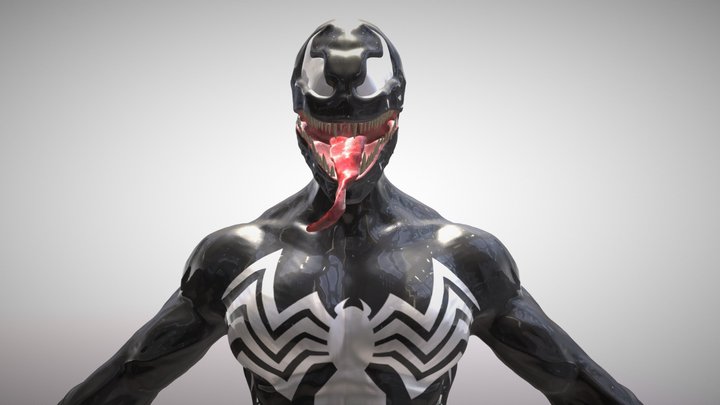 Venom highpoly 3D Model
