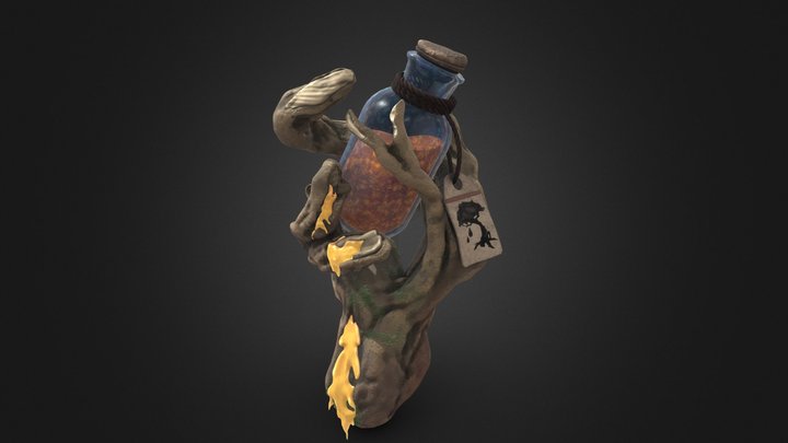 Potion of Living tree sap 3D Model