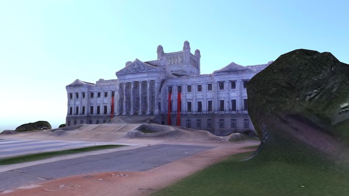 Palacio Legislativo 3D Model