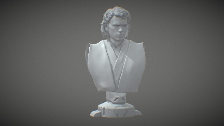 Anakin Skywalker Sculpt 3D Model