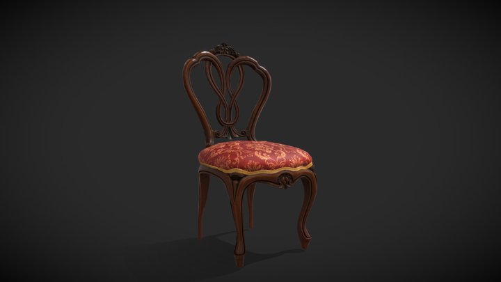 Victorian chair 3D Model