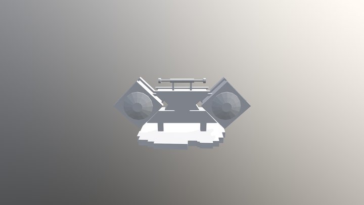 Boombox 3D Model
