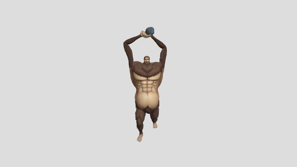 Beast Titan for Shingeki no kyojin Game rig