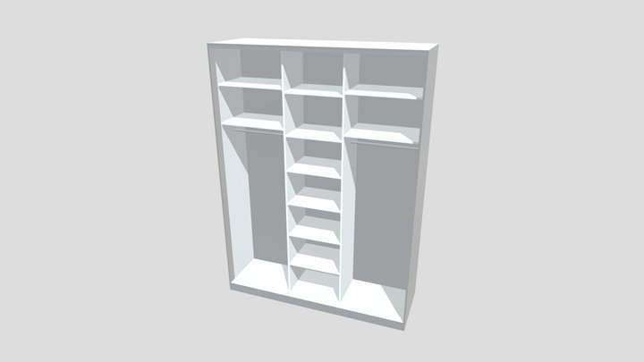 Шкаф 3D Model