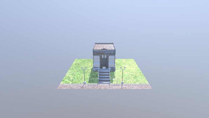 Whitechapel Bookshop 3D Model