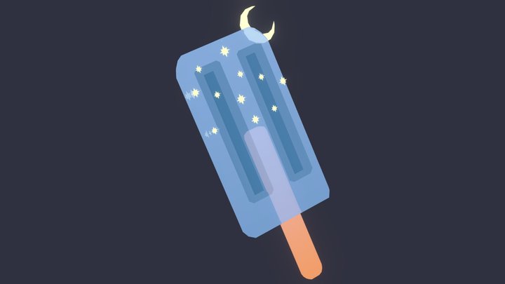 Starry Lolly ♥ 3D Model