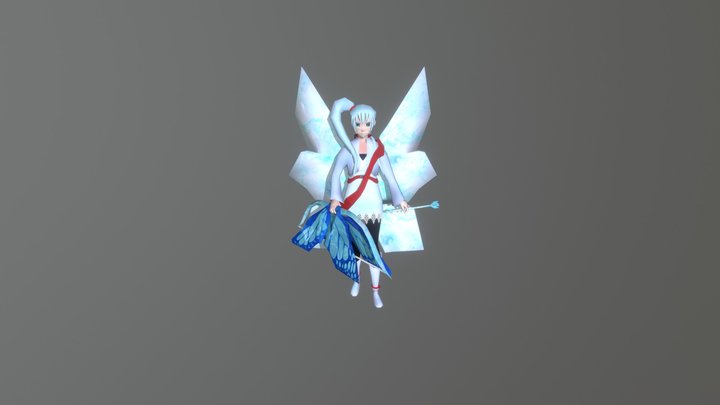 Ice Fairy 3D Model