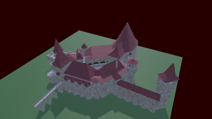 Corvin Castle 3D Model