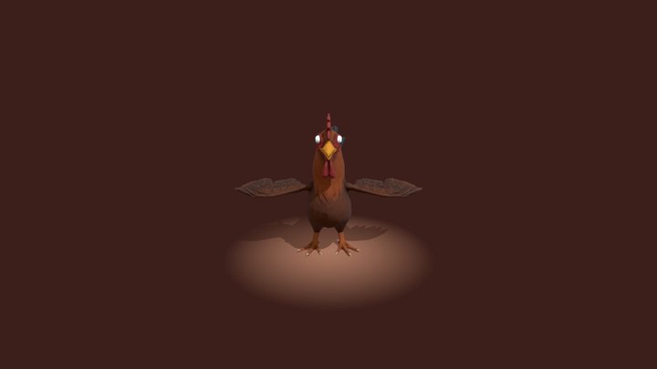 Rooster 3D Model