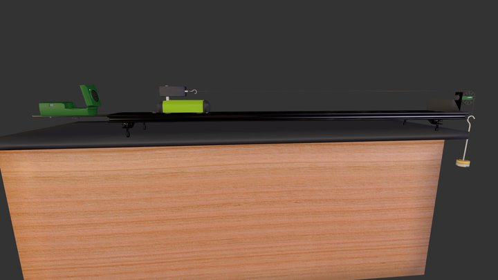 Montage 2e loi de Newton 3D Model