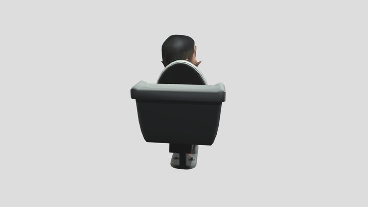 skibidi toilet free to use (prisma3d,blender...) 3D Model