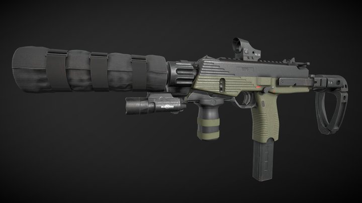 MP9 custom 3D Model