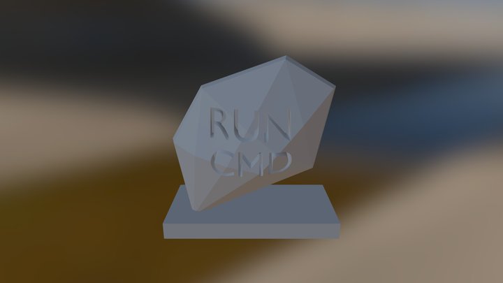 Run CMD 3D Model