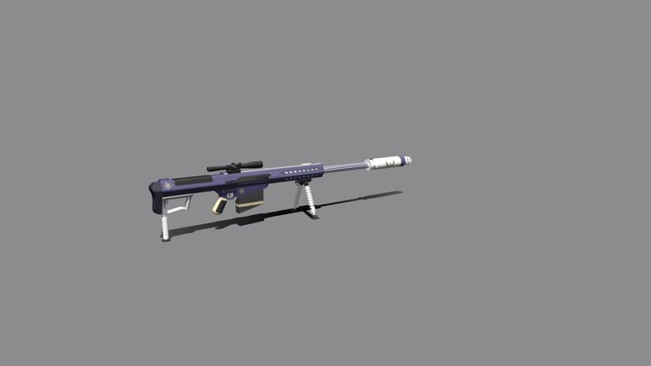 M107A1_ver.mika 3D Model