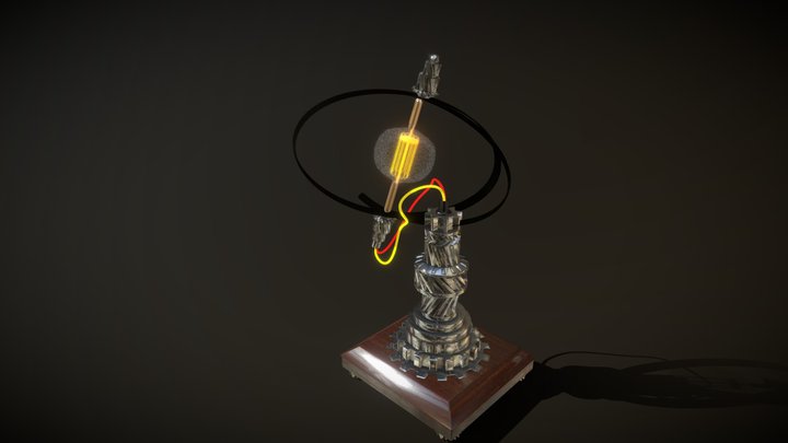 Incandescent lamp 3D Model