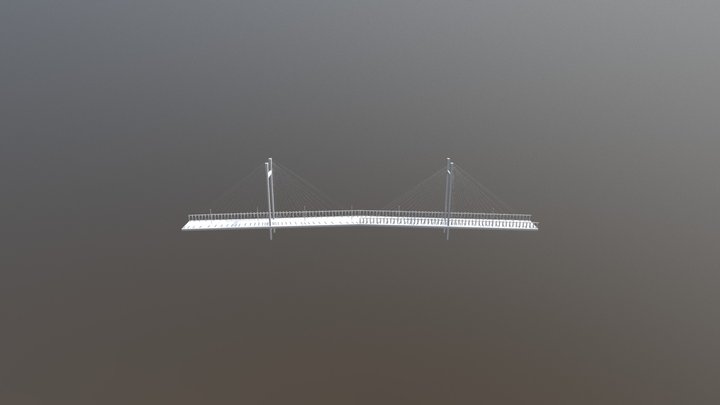 Hoogly Bridge 3D Model