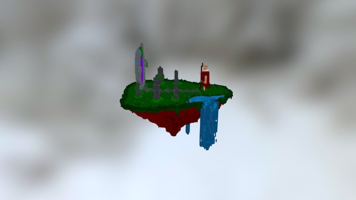 Island Portal 3D Model