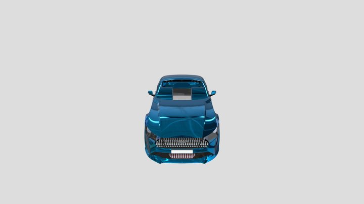 Mustage GT 3D Model