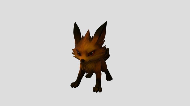 A fiery red fox – Modèle 3D gratuit STL