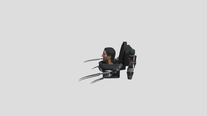 Crazy_skibidi_toilet 3D Model