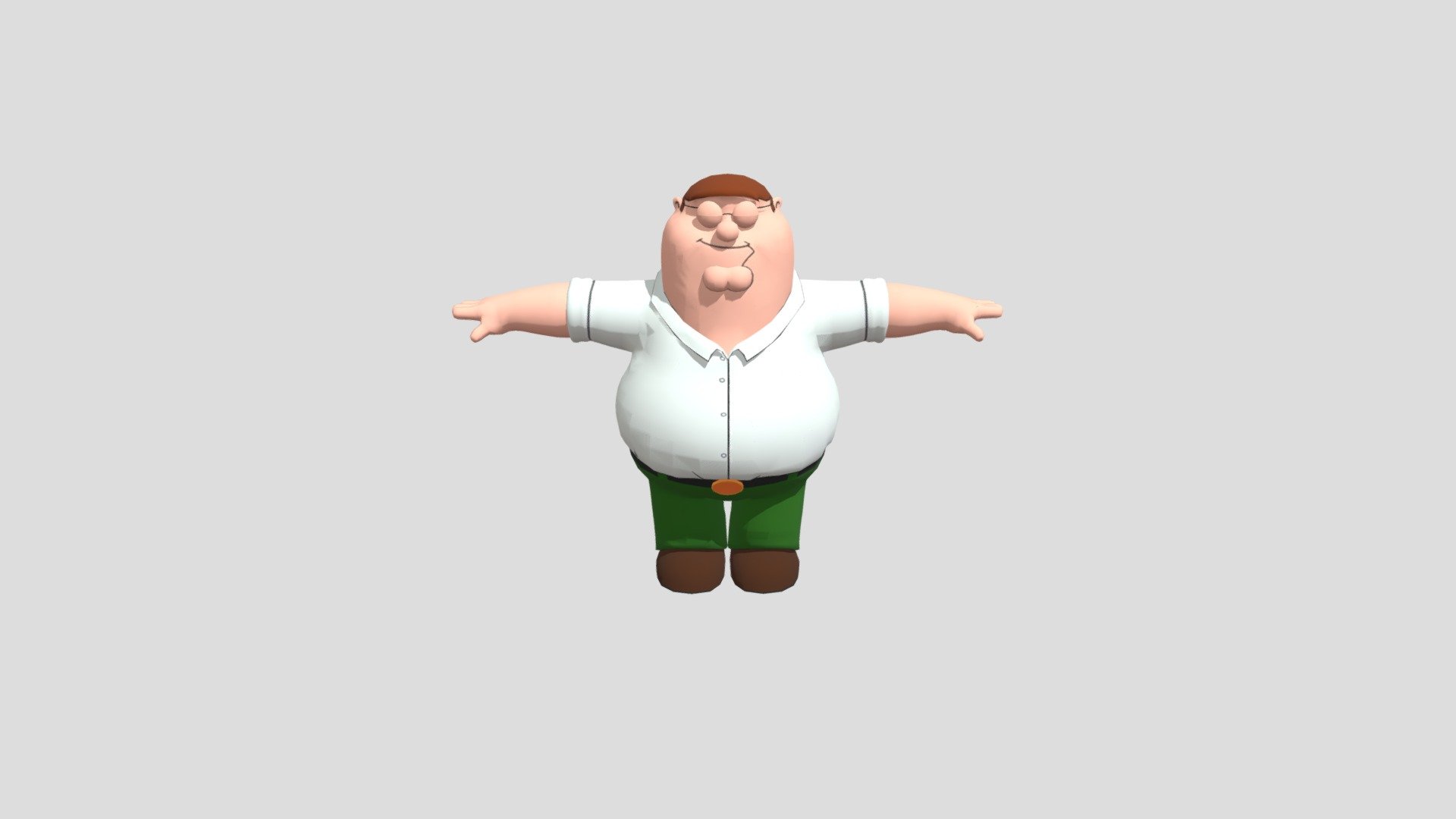 Peter Griffin (Rigged) - Download Free 3D model by Thienquan2206  (@Thienquan2206) [fa2fe2a]