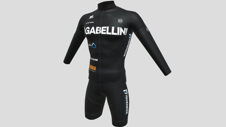 Divisa DT Team - Gabellini Inverno 2021-22 3D Model