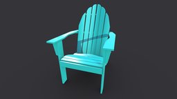 Adirondeck Chair Painted
