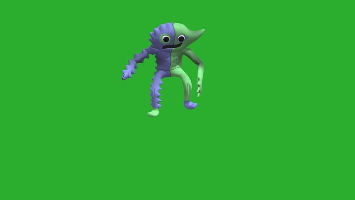 Bittergiggle (RIGGED) 3D Model