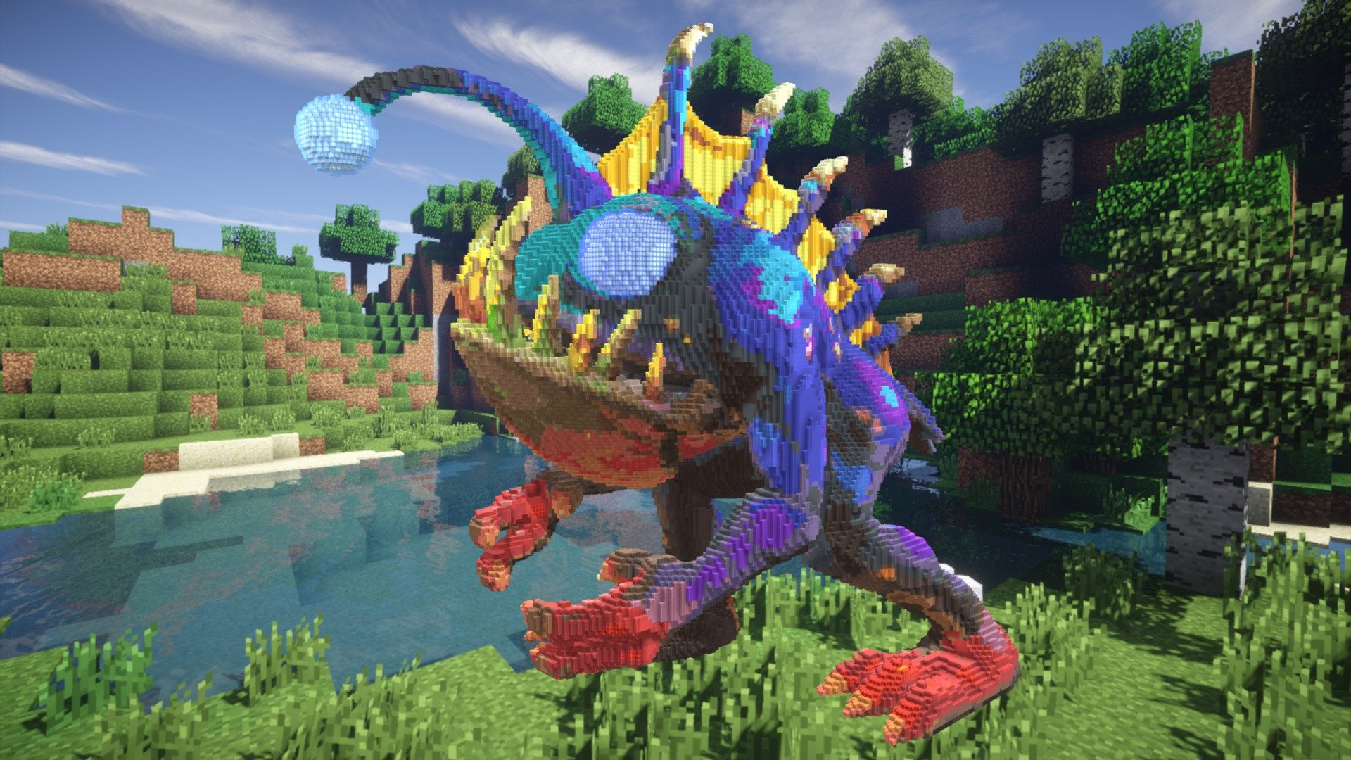 Minecraft Deep Sea Murloc Build Schematic