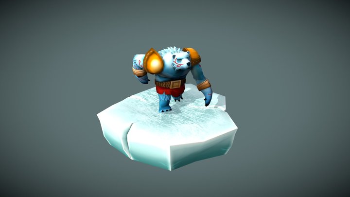 Polar Bear 3D Model