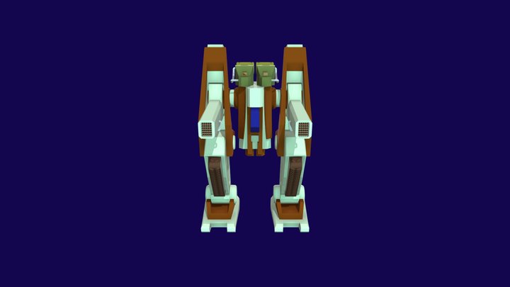 Balthazar 03000 Mech 3D Model