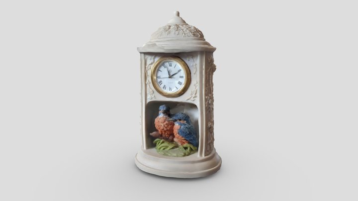 Clock ornament 3D Model