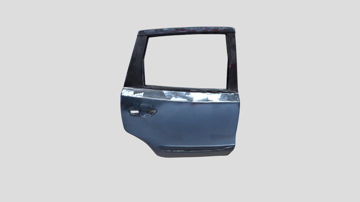 broken Car Door 3D Model