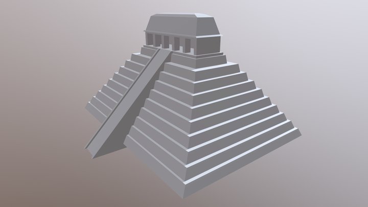 Temple_Maya03 3D Model