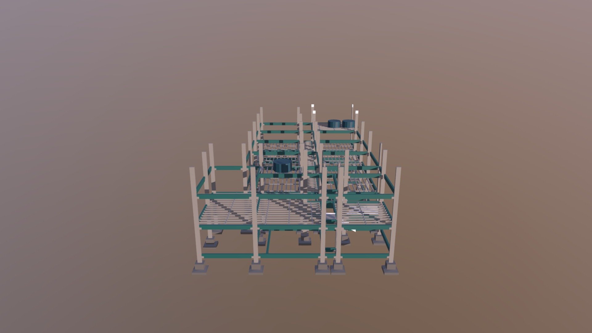 Modelagem 3D - Kitnet