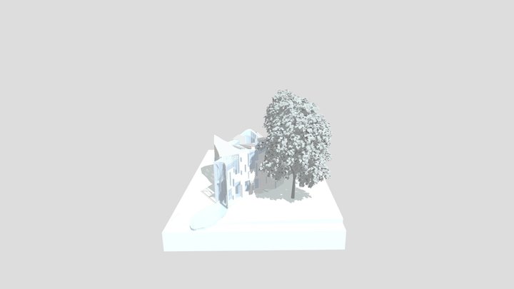 studio house 11-27 3d model 3D Model