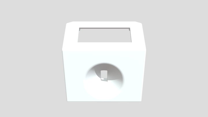 QR Reader for 1602 and GM807 3D Model