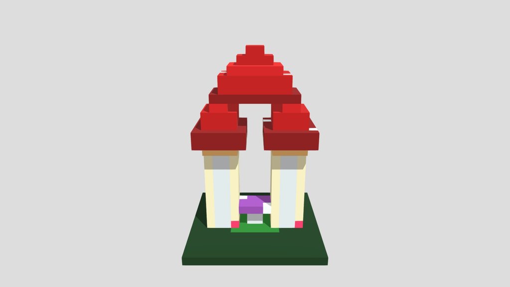 Mushroom Arch - Voxel 32x32 (Animated)