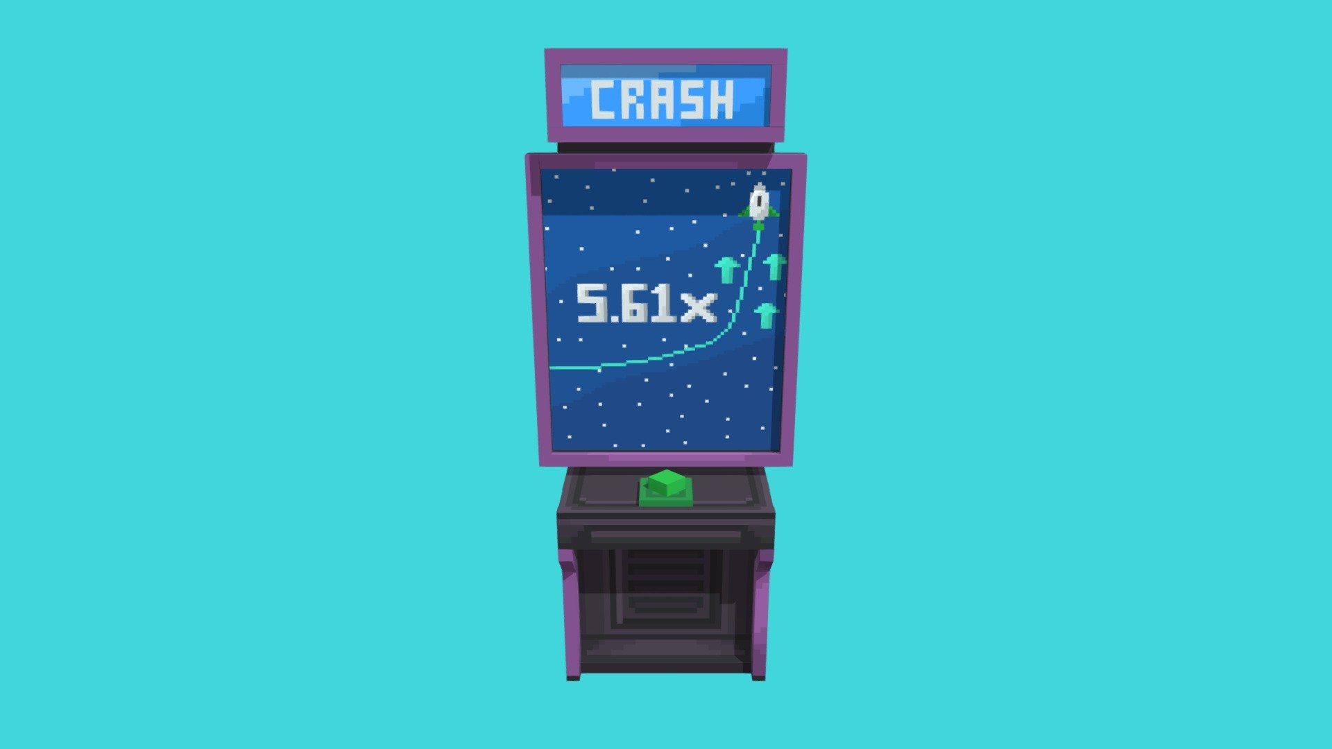 Minecraft Crash game 3D model by itsNoury [fa37987] Sketchfab