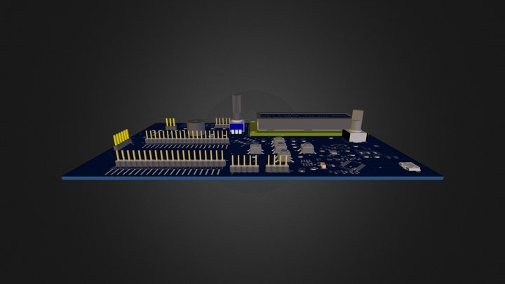ioCare Mainboard 3D Model