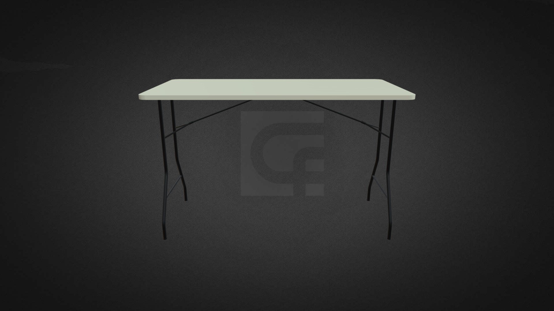 Trestle Table Hire — Sketchfab embed 3D viewer