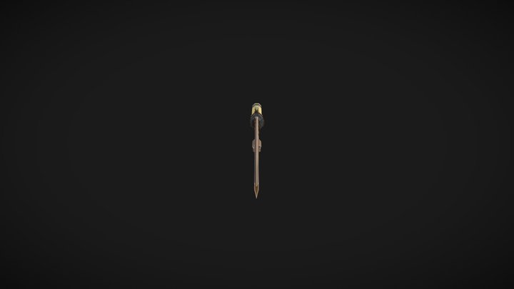 Twin-bladed Knife | Dishonored 3D Model